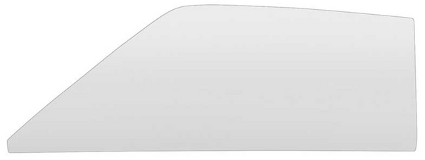 1969 Mustang Door Window Glass, Fastback, Clear, Glue In, LH