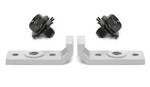 1965-1968 Mustang Quarter Window Inner Upper Stop Set.