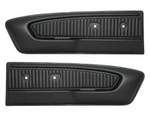 Black 1965-1966 Mustang Pony Door Panels