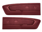 Dark Red 1965-1966 Mustang Pony Door Panels
