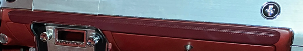 1967-1968 Mustang Lower Instrument Panel Pad