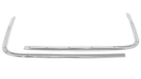 1967 Mustang Convertible Top Boot Rear Trim Set