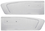 White 1965 Mustang Standard Door Panels
