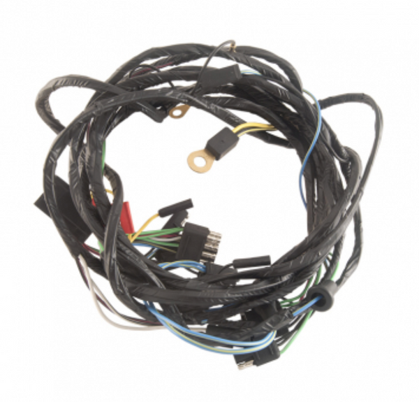 1965 Mustang Firewall to Headlight Wire Loom, with Warning Lights