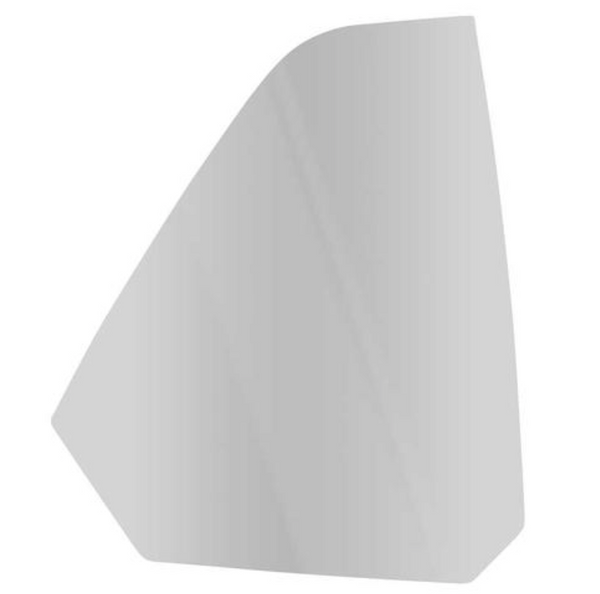 1969-1970 Mustang Quarter Window Glass, Fastback, Smoke, RH