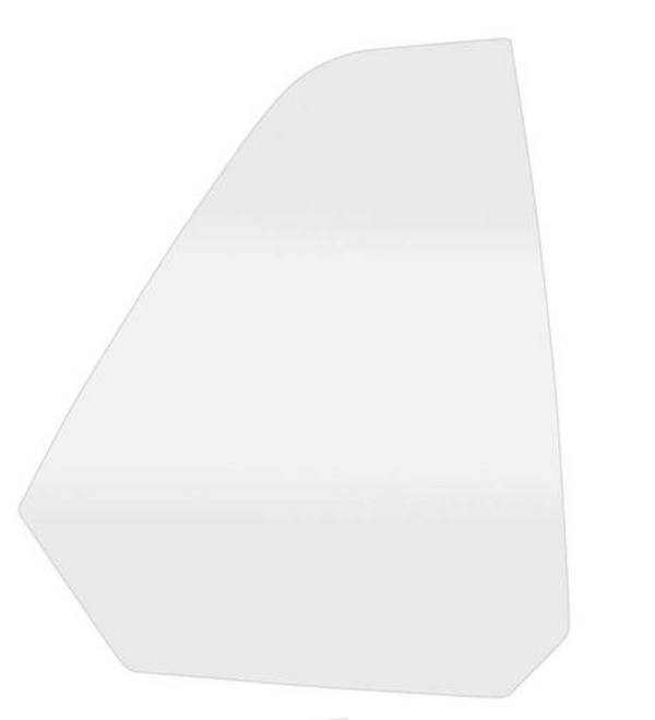 1969-1970 Mustang Quarter Window Glass, Fastback, Clear, RH