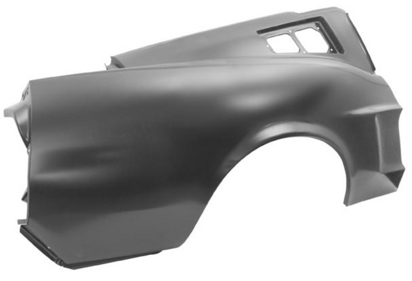 1968 Mustang Dynacorn Quarter Panel Assembly, Fastback, RH, Weld Thru Primer