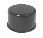 1965-1968 Mustang Oil Filler Cap, Black, Push On, with Fomoco Logo