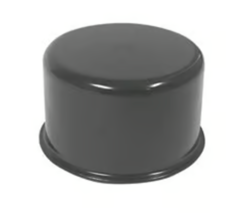 1965-1968 Mustang Oil Filler Cap, Black, Push On, with Fomoco Logo