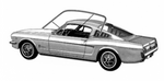 1969-1970 Mustang Roof Side Rail Weatherstrips, Coupe