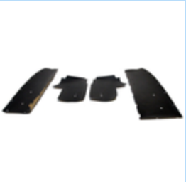 1965-1966 Mustang Watershield Set, Convertible, 4 pcs