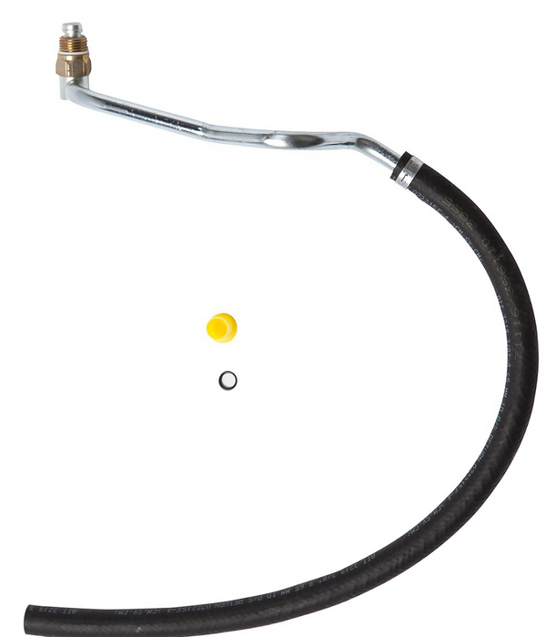 1979-1993 Mustang Power Steering Return Hose, Rack to cooler, complete