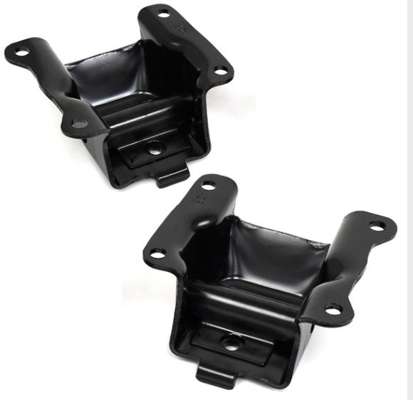 1971-1973 Mustang Engine Frame Mount Side Bracket Set. 302/351
