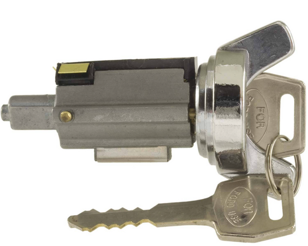 1970-1973 Mustang Ignition Switch Cylinder & Key, Before 5/14/73