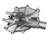 1986-1993 Mustang Water Pump, 5.0L