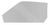 1971-1973 Mustang Door Window Glass, Fastback, Smoke, LH