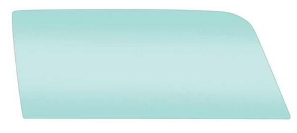 1967-1968 Mustang Door Window Glass, Fastback, Tinted, RH
