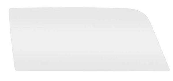 1967-1968 Mustang Door Window Glass, Fastback, Clear, RH