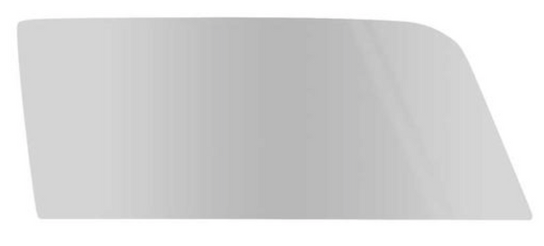1967-1968 Mustang Door Window Glass, Convertible, Smoke, RH