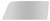 1967-1968 Mustang Door Window Glass, Convertible, Smoke, LH
