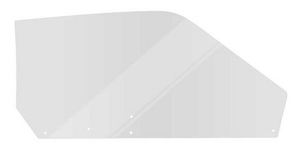 1971-1973 Mustang Door Window Glass, Fastback, Clear, RH