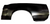 1968 Mustang Quarter Panel Skin W/ Side Marker Recess, LH