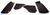 1965-1966 Mustang Watershield Set, Coupe, 4 pcs
