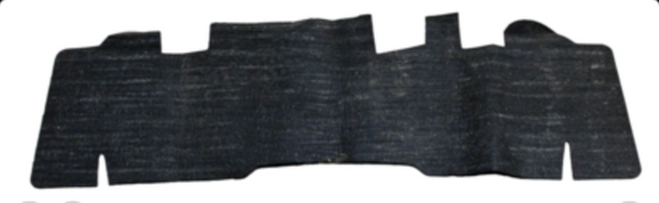 1965-1973 Mustang Carpet Underlayment, Under Rear Seat, Fastback