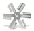 1965-1968 Mustang Flex Mechanical Fan 17 inches., 6 blade