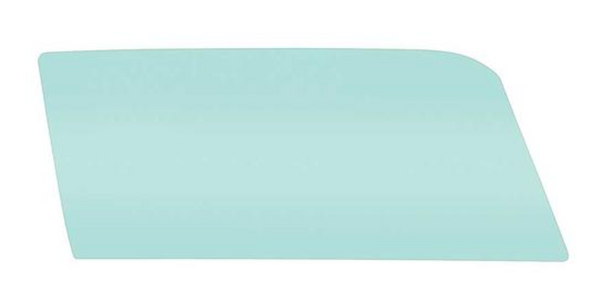 1964-1966 Mustang Door Window Glass, Coupe, Tinted, RH