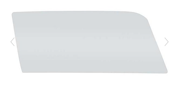 1964-1966 Mustang Door Window Glass, Coupe, Clear, RH