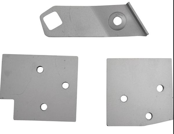 1967-1968 Mustang Door Hinge Mounting Plates Set. RH