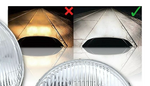 1965-1968 & 1970-1973 Mustang LED Headlight Beam, exc. 1969, Super Brite