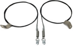 2005-2013 Mustang Top Cables, 52-1/2 inches Long