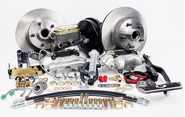 1971-1973 Mustang Disc Brake Kit, Power, A/T or M/T