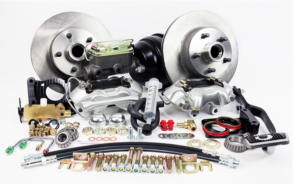 1967-1970 Mustang Disc Brake Kit, Power, M/T