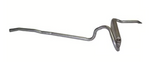 1967 Mustang Exhaust Kit, Single Exhaust, V8, 2 inches
