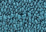 Medium Blue 1965-1968 Mustang Fastback Carpet, No Fold Down