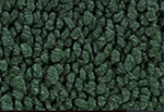 Dark Green 1965-1968 Mustang Fastback Fold Down Carpet, 3 pcs