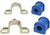 1965-1973 Mustang Sway Bar Insulators, 11/16 inches, Rubber