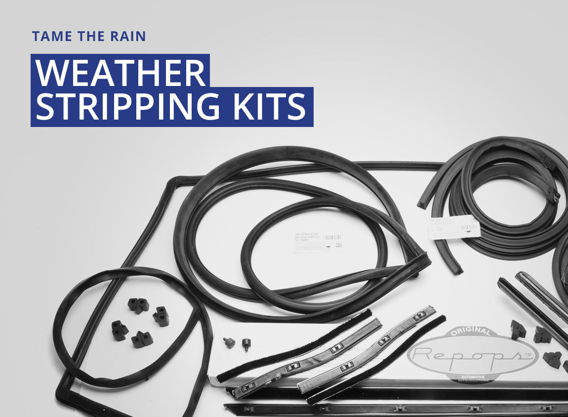 Classic Mustang Weatherstripping Kits