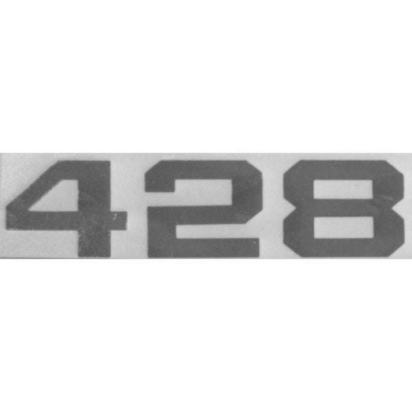 1970 Mustang Ram Air Hood Decal,  inches428 inches