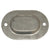 1965-1973 Mustang Drain Hole Cover, Galvanized, Hardware Included