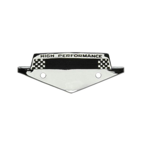 1965-1966 Mustang High Performance Engine Designation Fender Emblem