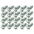 1965-1966 Mustang Fender Splash Shield Mounting Screw Set, Metal, 20 pcs