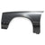 1991-1993 Mustang Front Fender, w/Molding Hole, LH