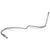 1966-1966 Mustang Pump To Carb Fuel Line, w/ Holley, 600 CFM, Steel