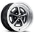 1965-1973 Mustang Legendary Magnum 500 Alloy Wheel, 15 X 7, Gloss Black, Machined