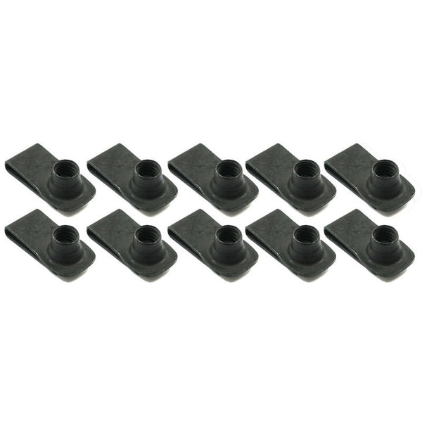 1965-1968 Mustang AMK Fender Bolts, Concours Quality, J-Nuts, 10 pcs