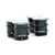 1968 Mustang Deluxe Door Panel Plug Set, Black, 4 pcs